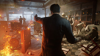 Mafia: Definitive Edition Action Scene, video game, Mafia: Definitive Edition HD wallpaper