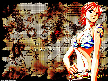 Sexy Nami, one piece, nami, sexy girl, bikney HD wallpaper