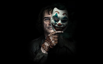 Mask, Joker (Joaquin Phoenix) HD wallpaper
