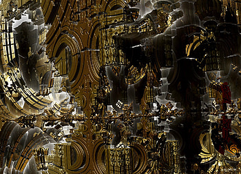 Ghost in the Machine, abstract, scifi, fantasy, hop, techno, fractal HD wallpaper