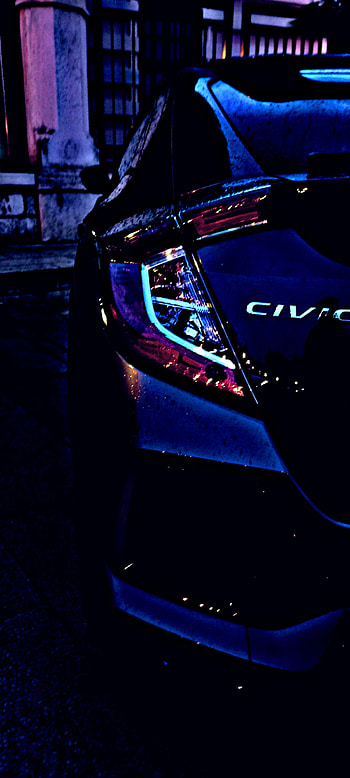 honda civic, cars, fast HD phone wallpaper