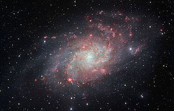 Messier 33, The Triangulum Galaxy, Messier 33, Chile, Triangulum Galaxy, VLT Survey Telescope, ESO Paranal Observatory HD wallpaper