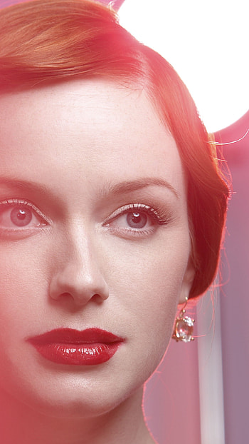 Christina Hendricks, hollywood actress HD phone wallpaper
