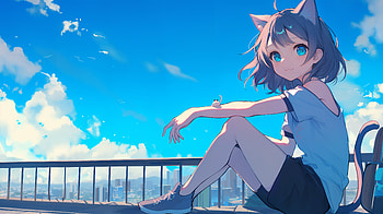 **Kawaii Anime Girl: Ultra Bliss**, Anime, anime girl, kawaii anime girl HD wallpaper