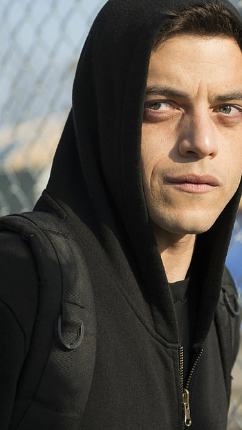 Mr. Robot, Fan-made tribute, Rami Malek, Best TV series HD phone wallpaper