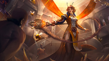 Honey Bee Aphrodite Smite HD wallpaper