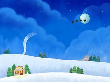 Holiday time, holiday, snow, new year, tree HD wallpaper