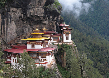 Tiger's Nest Monastery, Sacred pilgr, Cultural heritage, Himalayan kingdom HD wallpaper