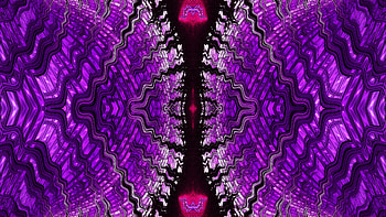 Trippy Psychedelic Fractal, trippy, psychedelic, aesthetic, purple, Abstract, fractal, abstract purple HD wallpaper
