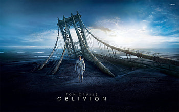 Oblivion, Jack Harper's journey, Sci-fi action, Stunning HD wallpaper