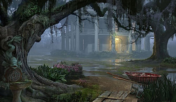 Papa's Mantion, kid safe, dark, house, eery HD wallpaper