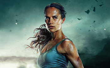 Lara Croft, Vikander, Croft, Lara, raider, Tomb, 2017, Alicia HD wallpaper