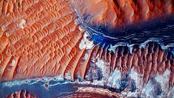 Mars Desert Satellite , mars, desert, digital-universe, deviantart HD wallpaper
