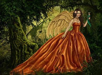 Fairy, Fantasy HD wallpaper