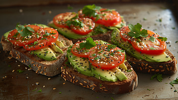 Delectable Avocado Toast - Perfect Breakfast Inspiration, breakfast, avocado toast, tomato HD wallpaper