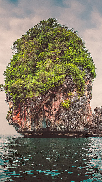 Island getaway, Secluded paradise, Serene beauty, Tranquil shores HD phone wallpaper