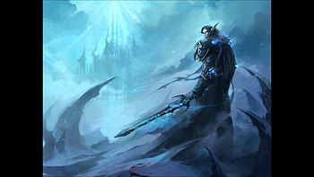 WoW Death Knight Background Edit HD wallpaper