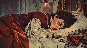 Slumber of the Rotting Bed — Dark Fantasy Quad, sleeping, Dark Fantasy HD wallpaper