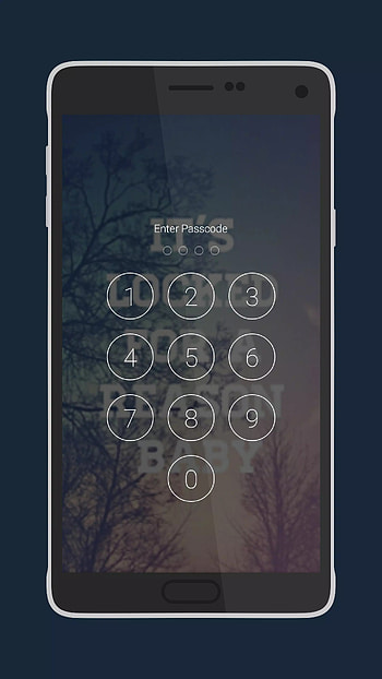 Dont Touch My Live, KeyPad HD phone wallpaper