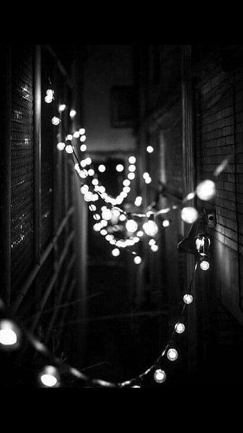 Black Aesthetic, Lighting HD phone wallpaper