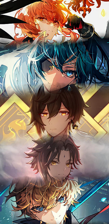 Genshin Men, Anime HD phone wallpaper