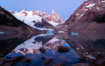 Cerro Torre, fun, cool, nature, mountains, lake HD wallpaper