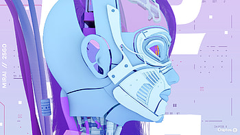 Chiptos X Mirai Female RLS 01 Boot Sequence Poster Computer Part Woman Poster, robot HD wallpaper
