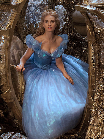 Lily James, Ultimate Princess HD phone wallpaper