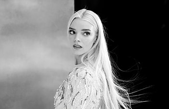 Anya Taylor Joy, The Northman Event, bw HD wallpaper
