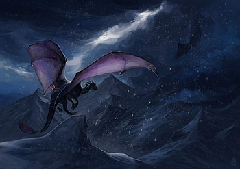 Dragon Take Off, dragon, artist, artwork, digital-art HD wallpaper
