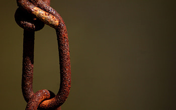 Macro, Form, Metal, Wire, Chain, Rust HD wallpaper