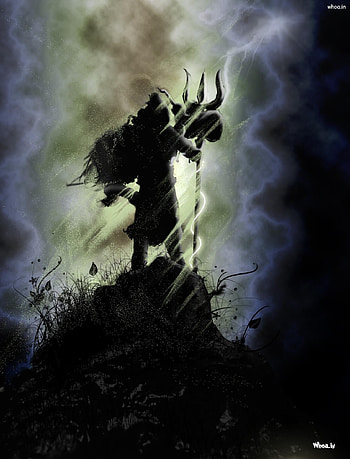 Bholenath Dark For, Dark Mahadev HD phone wallpaper