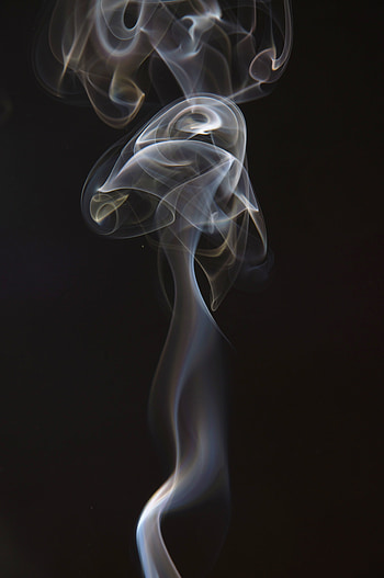 Abstract, Smoke, Dark Background, Shroud, Puffs Of Smoke, Tangles Of Smoke HD phone wallpaper