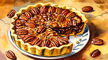 Delicious Pecan Pie - Ultra, Pecan Pie, dessert, baked goods HD wallpaper