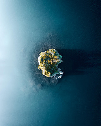 Nature, Sea, Rocks, View From Above, Island HD phone wallpaper