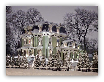 dreamhouse, weihnacht, houses, snow, christmas HD wallpaper