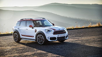 Small car, white, MINI Cooper HD wallpaper