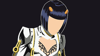 Jojo's Bizarre Adventure, Bruno Buccellati, Bruno Bucciarati, Anime, Black Hair, Jojo's Bizarre Adventure: Golden Wind, Minimalist HD wallpaper