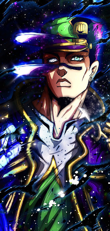 Jojo Stone OceanJotaro, art, cartoon HD phone wallpaper