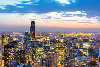 Cities, City, Building, Lights, Horizon HD wallpaper