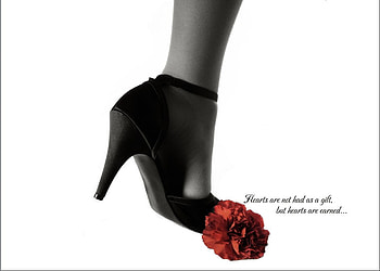 thought, flower, thinking, shoe, leg HD wallpaper