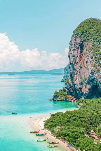Phra Nang Cave Beach, Phi Phi HD phone wallpaper