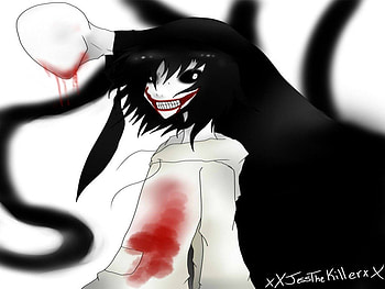 Jeff and Slendy, , collaberation, slenderman, jeff the killer HD wallpaper