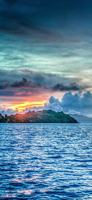 Island bliss, Tropical splendor, Postcard-perfect beauty, Nature's sanctuary HD phone wallpaper