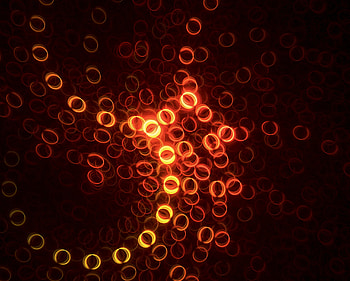 Rings, circles, minimal, pattern, abstract HD wallpaper