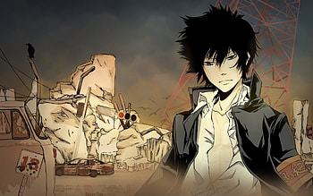 Anime Katekyo Hitman Reborn Hibari Kyoya Dark Hair HD wallpaper
