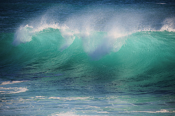 Sea waves, sea, big waves HD wallpaper