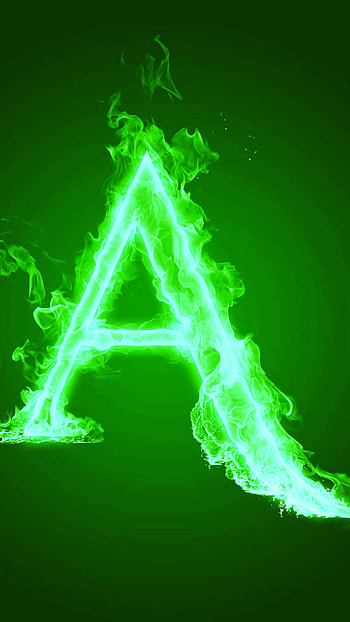A A A A, electric blue, art HD phone wallpaper