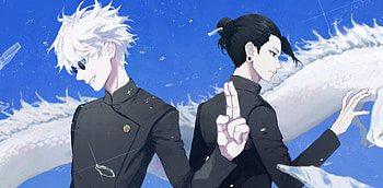 Satoru Gojo & Suguru Geto, Suguru Geto, Satoru Gojo, Anime, Jujutsu Kaisen, Gojo & Geto HD wallpaper