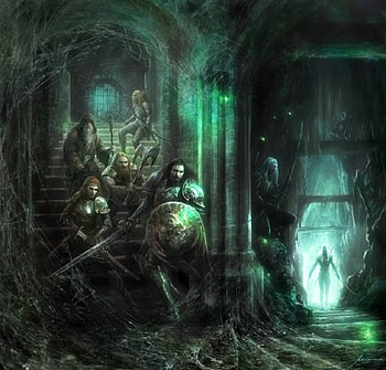 Entering Dark Elve's World, dwarf, fighter, wizard, elf, warrior HD wallpaper